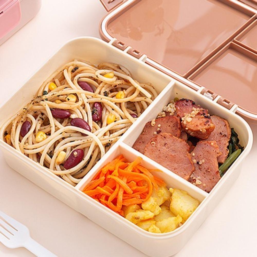 Plastic Lunch Container Leak-Proof Lunchable Snack Containers School Kids Office Worker