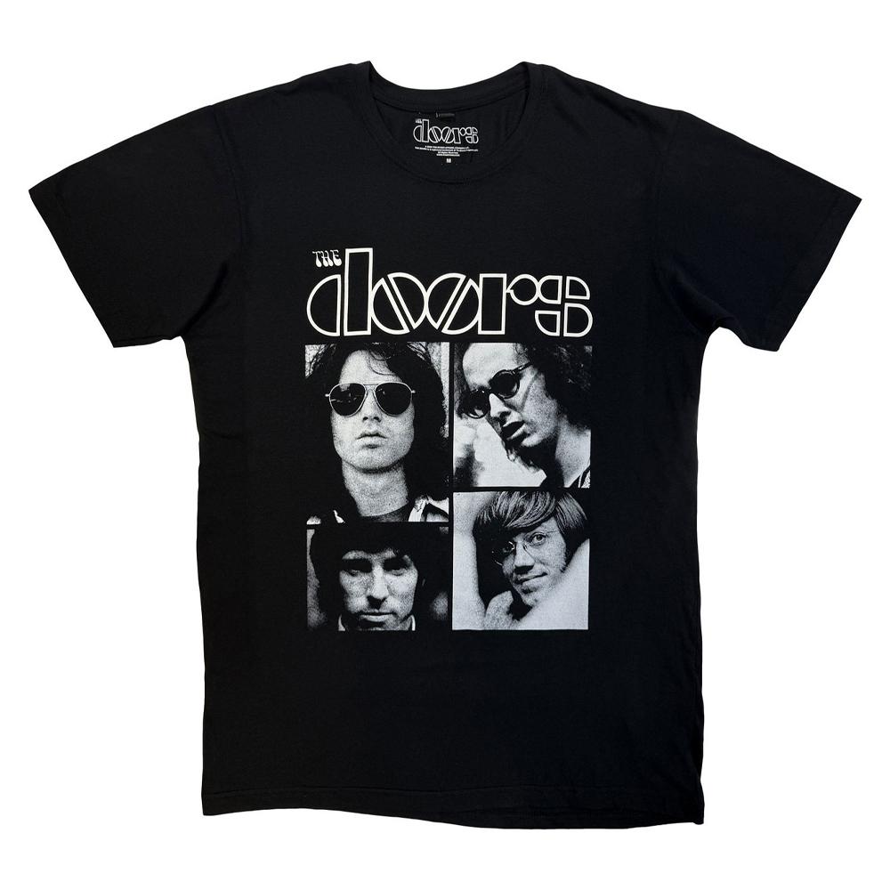 The Doors Unisex Adult Squares T-Shirt