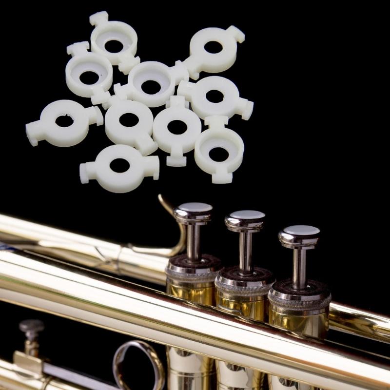 100Pcs/pack Trumpet Repair Valves Guides Set Trumpet Valves Guides Holder Replacement Part Musical Instrument Accessory