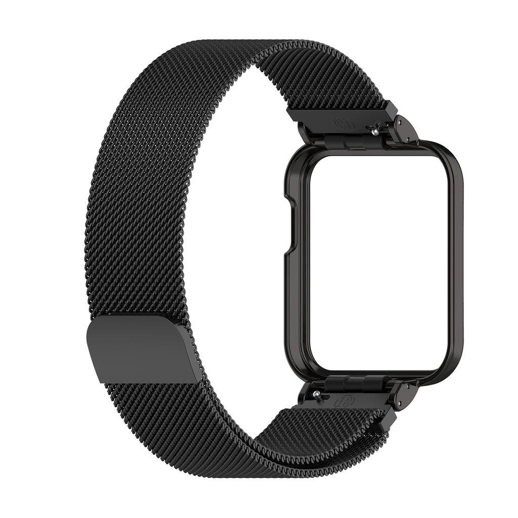 Миланский ремешок для Xiaomi Mi Watch Lite Smart Watch, металлический каркас, защитный чехол, браслет, ремешок для часов Redmi Watch 2 Lite Correa