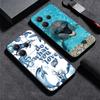 Ocean Cute Dolphin Soft Phone Case for Xiaomi Redmi Note 12 13 14 15 Pro Plus 11 12S 11S 11T 10 4G Black Cover Back Shell