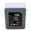 Детектор качества воздуха 5 в 1 CO2 TVOC HCHO Определение температуры и влажности Портативный перезаряжаемый воздух