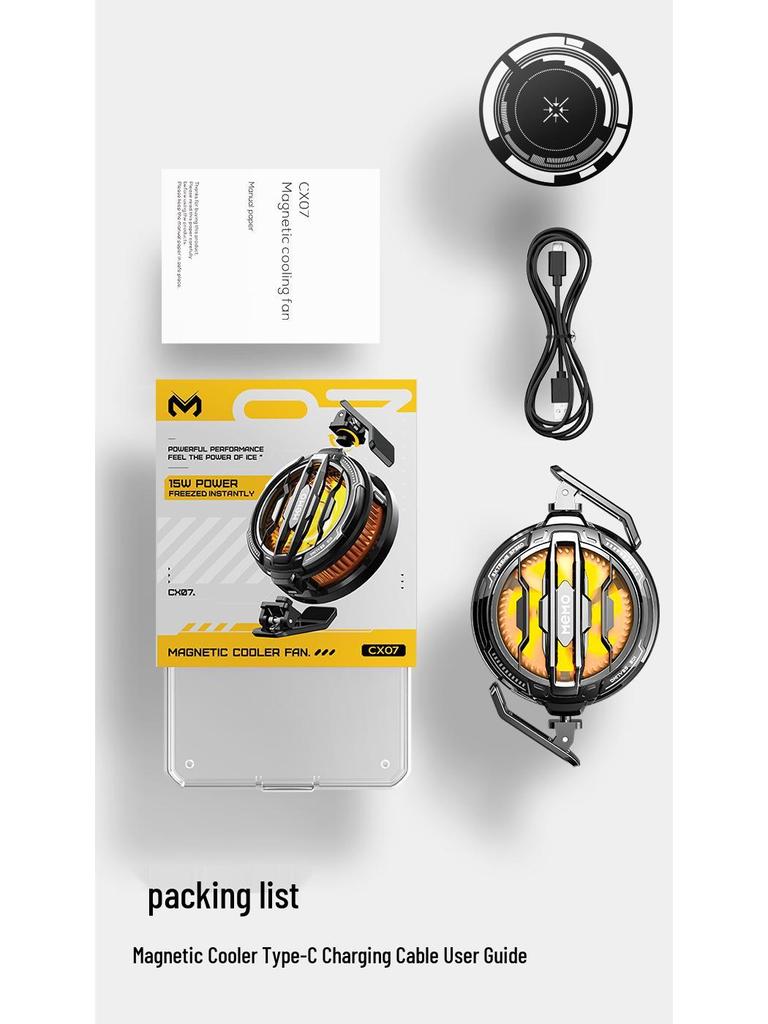 Mi Mo CX07 Магнитный Мобильный Кулер и Зажим для Спины - Универсальная Полупроводниковая Технология Заморозки