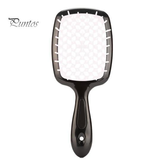 Квадратная полая расческа распутывает вьющиеся прямые волосы, уменьшает спутывание, использует удобную красочную расческу, товары для дома