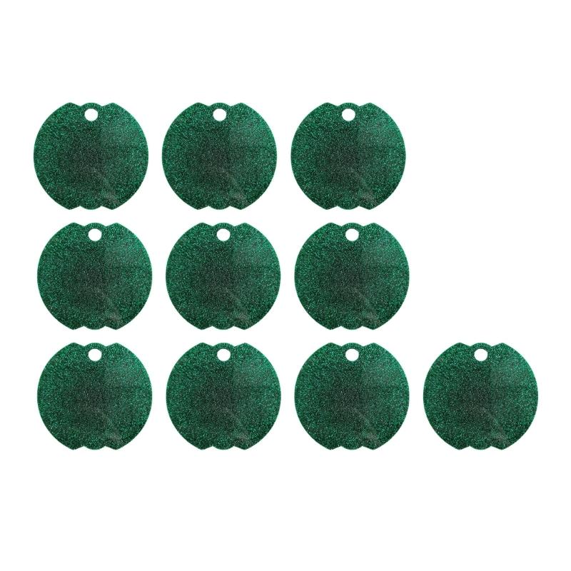 Set Of 10 Waterproof Acrylic Nameplate 40oz Cups Labels Identifier Tumblers Strong Adhesive Name Plate Cup Lid Toppers