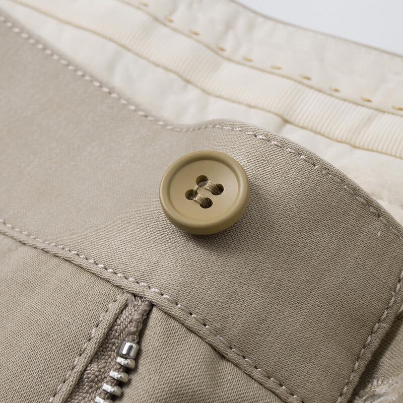 MONTAGUT Мужские осенне-зимние повседневные брюки из длинноволокнистого хлопка