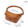 Cowhide Waist Bag Large Capacity Convenient Men's Multifunctional Slanting Cross Leather Chest Bag