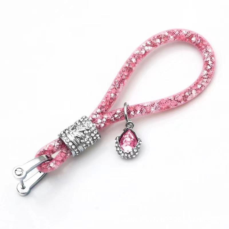 Crystal Car Key Chains for Ladies Women Key Fob, Key Chain Ring Strap