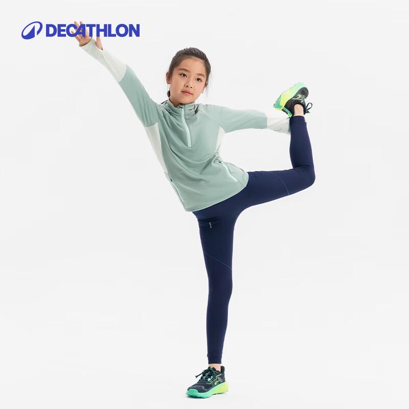 Детский термо-топ с длинным рукавом для бега и тренировок Decathlon