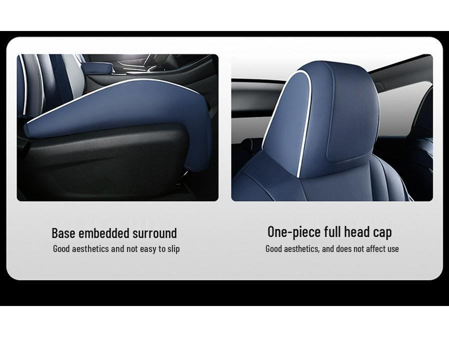 Кожаный чехол на сиденье автомобиля Venucia Big V с полной защитой - Подходит для любого сезона