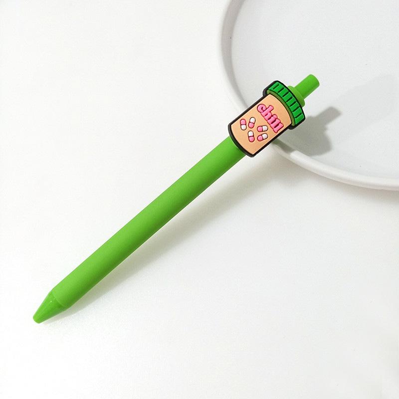 Креативная мультяшная больничная серия ярких цветов, нейтральная ручка для медсестры и доктора, 0,5 мм, гелевая ручка с черными чернилами, принадлежности для клиники