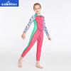 2mm Neoprene Kids Fullsuit Wetsuit Snorkeling Surfing Swimming Warmth Protection Child Diving Gear