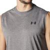 Under Armour Мужской технологичный топ-майка Угольный меланж 1367452-090