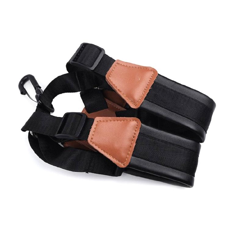 Регулируемый ремень-шлейка на плечо и шею для саксофона, двойной ремень-шлейка для саксофона