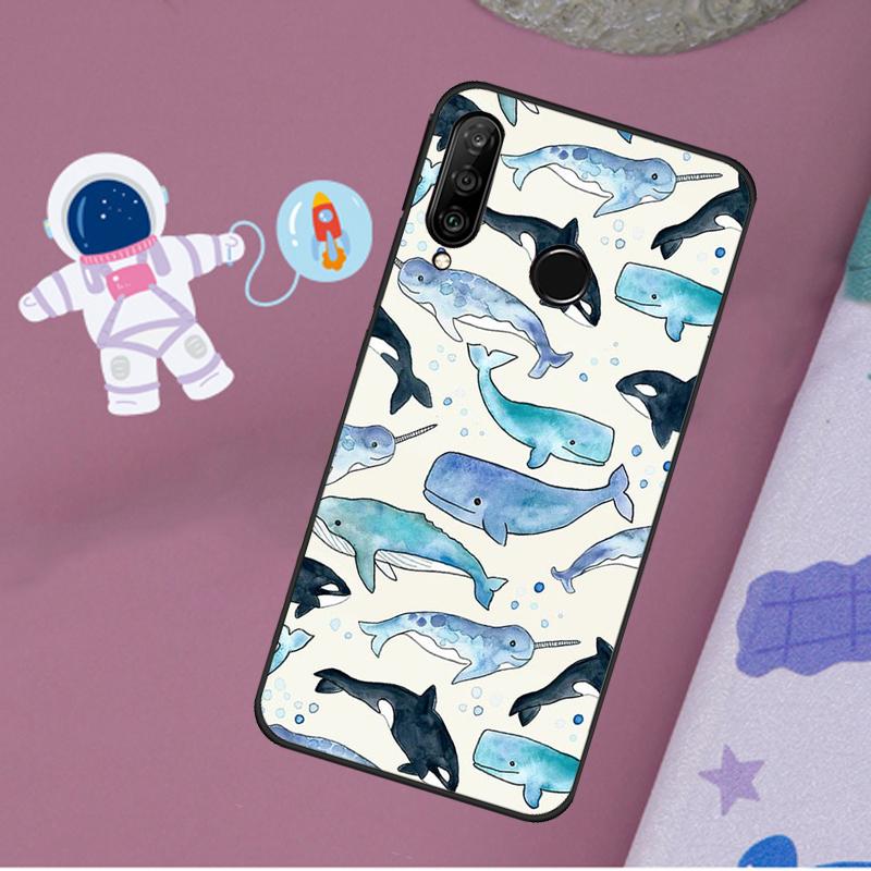 Чехол 'Китенок' для Huawei Nova 12s 12i 11i 8i Y73 Y72 Y61 Y91 Y90 Y70 Y60 9 10 SE P30 P40 Lite P60 Pro