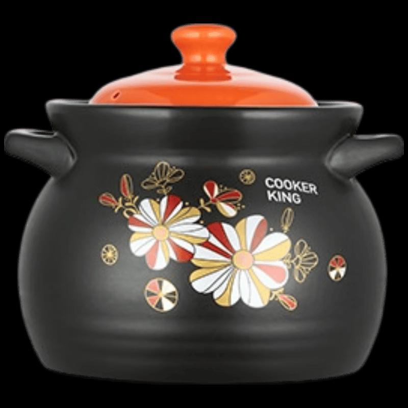 COOKER KING 5L Ceramic Soup Stew Casserole