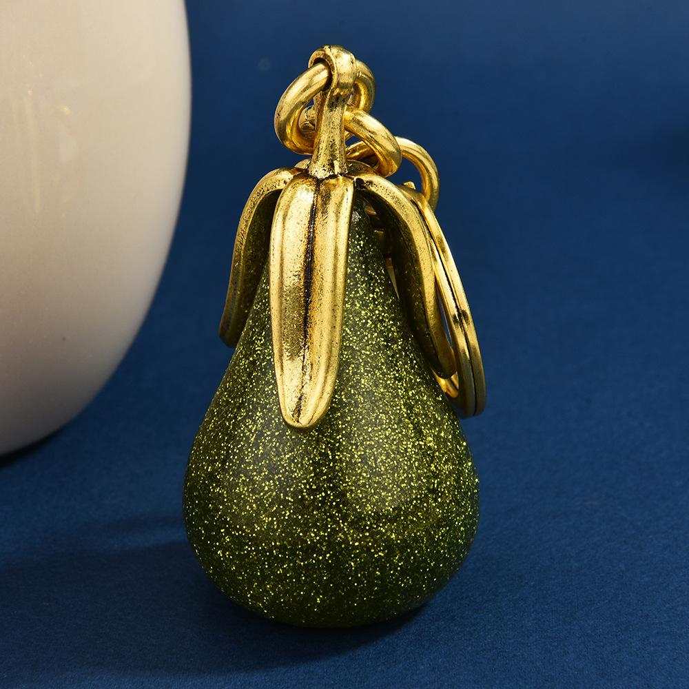 Pendant Gilt Pear Never Separates Men And Women Couple Car Keychain Exquisite Bag Pendant Pendant Pendant