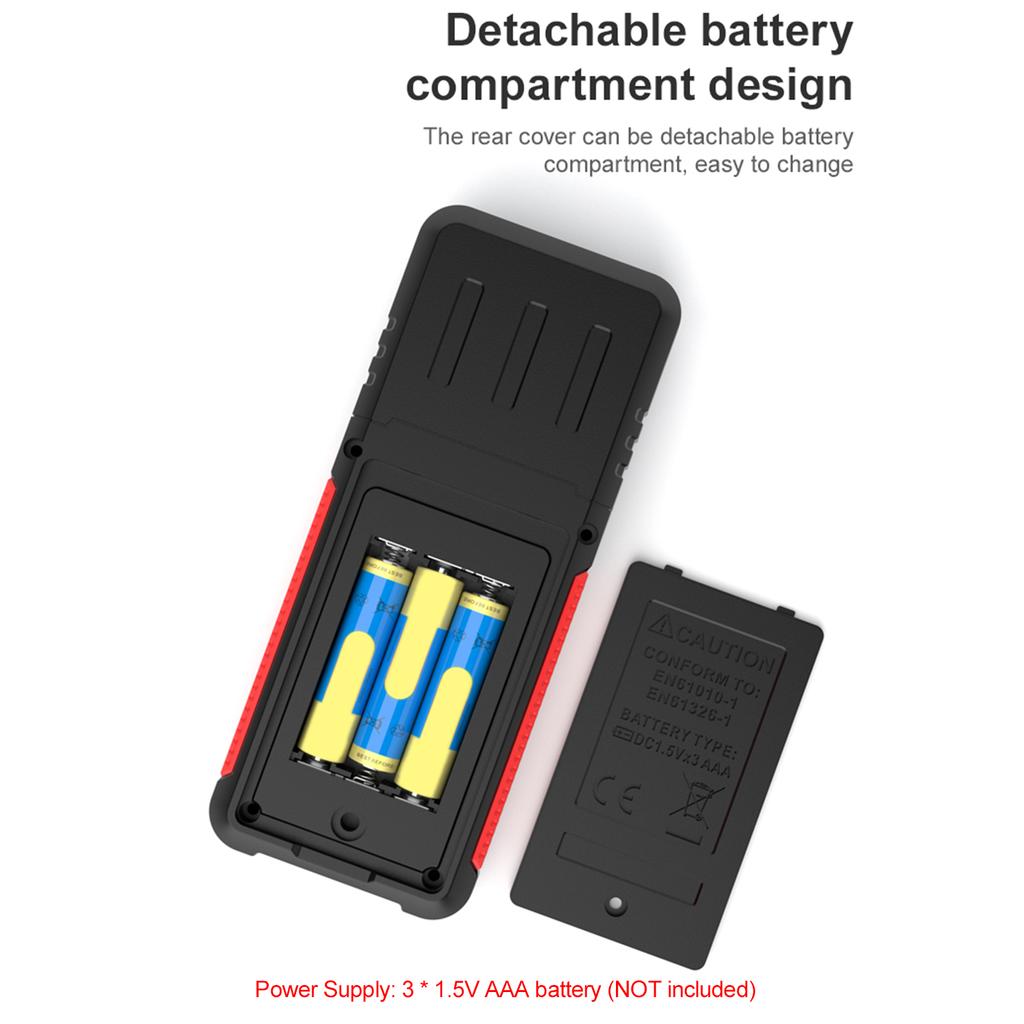 HABOTEST HT607 Цифровой гигрометр Ручной измеритель температуры и влажности Термогигрометр с ЖК-дисплеем