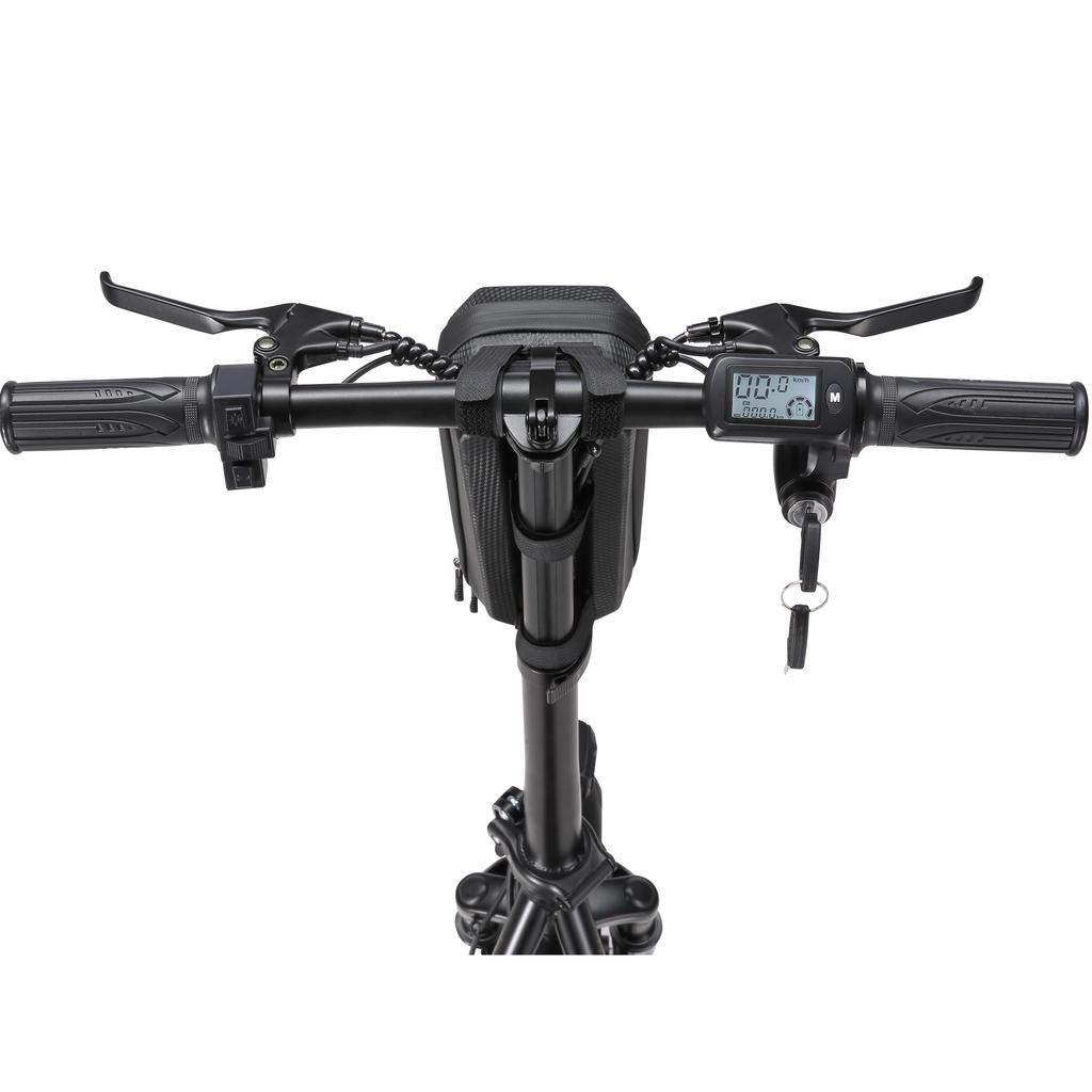 SINOHON K14 Городской складной электросамокат с сиденьем, двигатель 240 Вт, аккумулятор 36 В 13 Ач, 14-дюймовые дорожные шины, удобный электросамокат