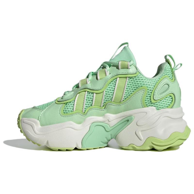 adidas Оригинальные женские кроссовки Ozthemis 'Green White' IH0838