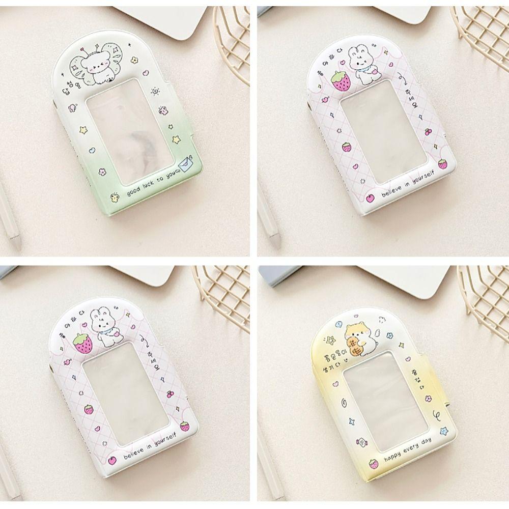 Мультяшный 3-дюймовый Мини Фотоальбом ПВХ Держатель для Фотокарточек Новый Альбом для Хранения и Коллекционирования