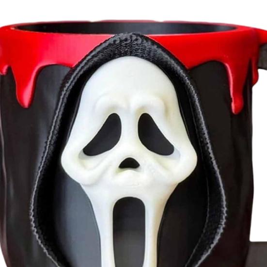 Держатель для пинты мороженого Держатель для ложки ужасов Многоразовые контейнеры для мороженого Держатель для пивной банки Подарки для фильмов ужасов