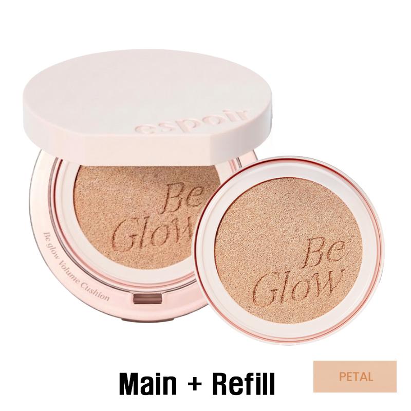 Espoir НОВЫЙ Cushion Be Glow Volume (набор: Кушон 13г + Рефил 13г)  (10 вариантов)