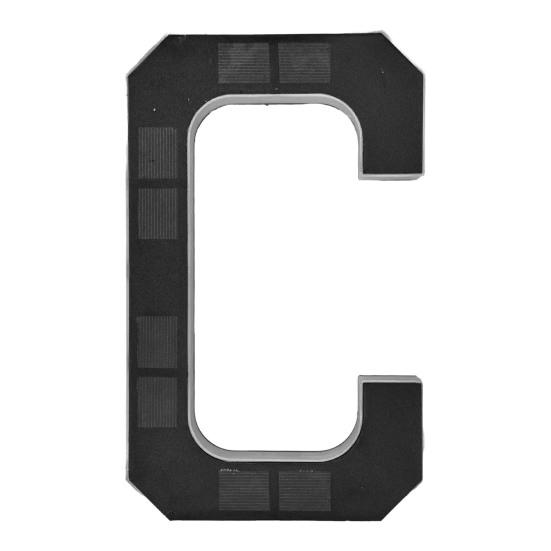 Солнечный знак с номером дома 9 дюймов со светодиодной подсветкой, знак с адресом, автоматическое включение/выключение, водонепроницаемый, солнечный светодиодный номер, установка без сверления, современная адресная табличка