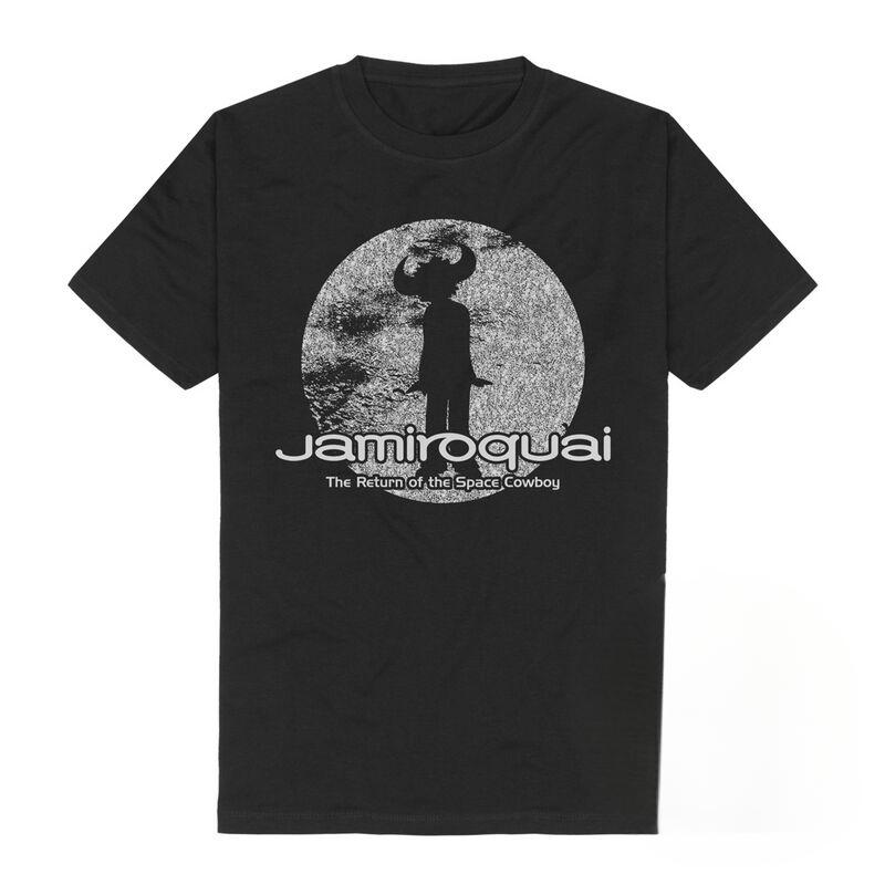 Футболка с принтом Jamiroquai 'Return of The Space Cowboy' 100% Хлопок Графическая футболка Мужская Женская Летняя Уличная Одежда Топ