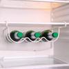 White Fridge Wine Display Rack Iron Wine Bottle Holder Durable Refrigerator Storage Rack  Shelves