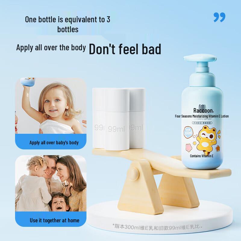 Little Raccoon Kids Vitamin E Moisturizing Lotion
