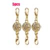 1/5pcs Crystal Clasp Buckles for Bracelet DIY Necklace