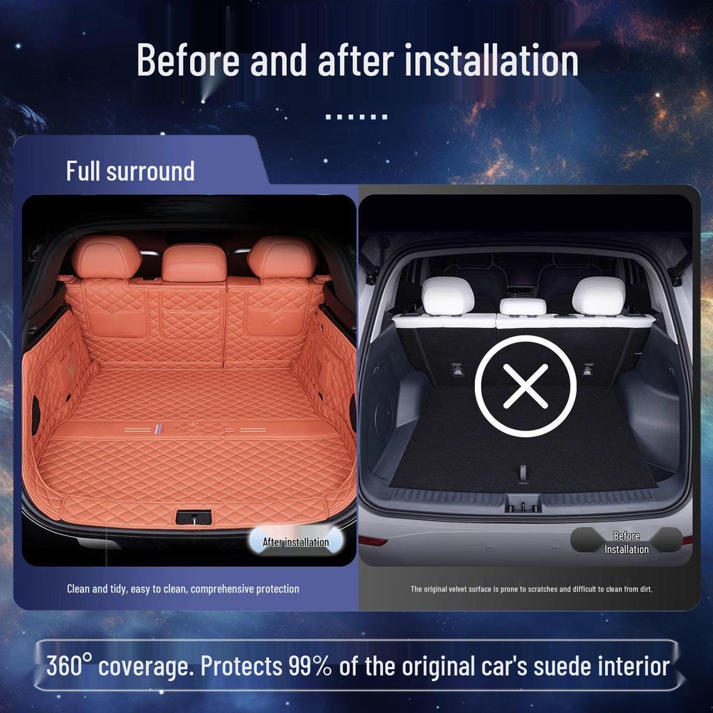 Compatible Trunk Mat for 25 GAC Trumpchi GS3 Shadow Speed Models