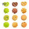 Kitchen Refrigerator Gadgets Simulated Cookie Magnet, 3D Fake Food Decorative Fridge Home Magnets Memo Notes Photo Holder for Decor Decorations