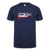 Unisex 100 Cotton Tshirt Letter Print And Sports Print Racing Car Enthusiast Casual Short Sleeve Black White Streetwear Tee