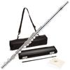 J Michael Silver Flute with E Mechanism FL-380SE