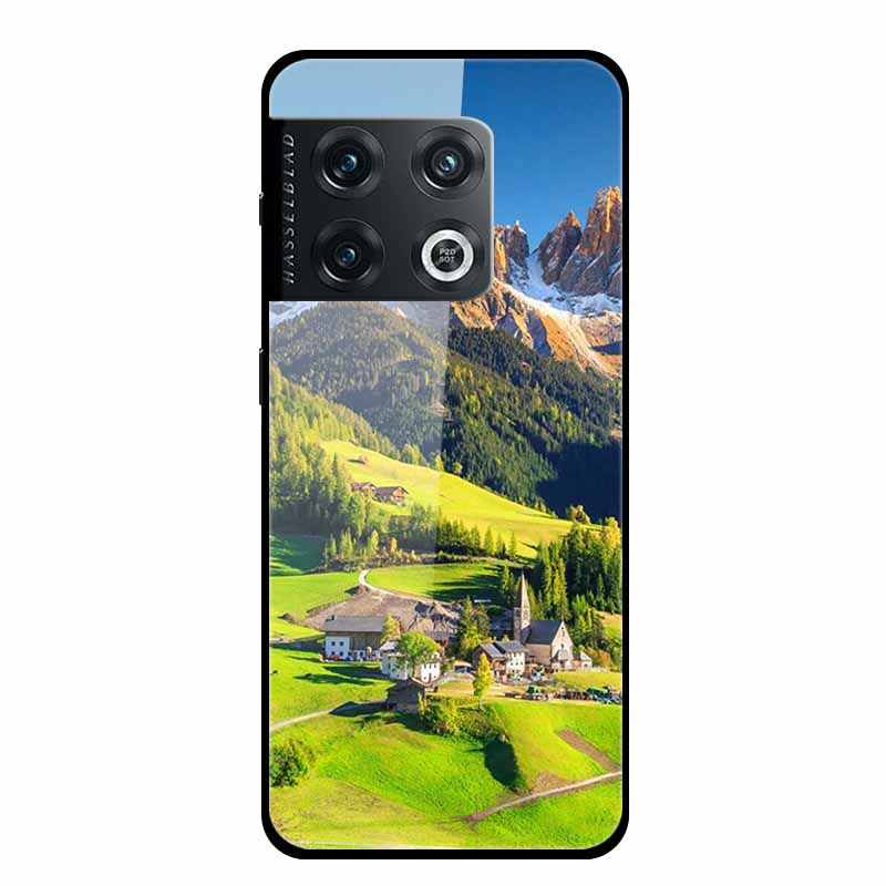 Чехол для One plus 10 Pro Ударопрочный Закаленное Стекло Жесткая Задняя Крышка Для OnePlus 10 Pro 10Pro Oneplus10 1+10 Pro Бампер Чехол Coque Case