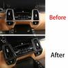 Carbon Fiber Center Air Outlet Vent Cover Trim For KIA Sorento 2021 2022 2023