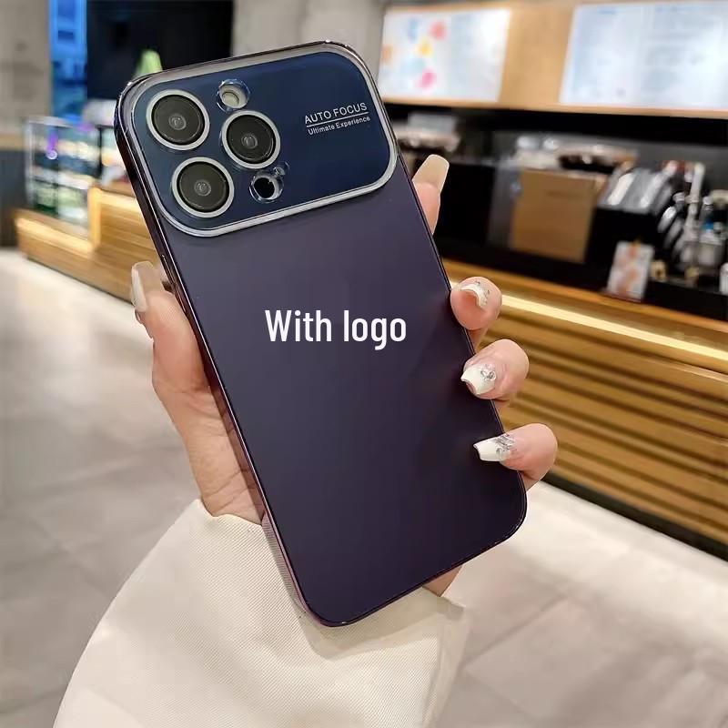 Матовый электроplated чехол для iPhone 17 Pro Max с полной защитой объектива