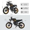 COSWHEEL Электровелосипед GT20 PRO 40AH с двумя аккумуляторами, 3000 Вт, двухмоторный горный внедорожный велосипед для взрослых