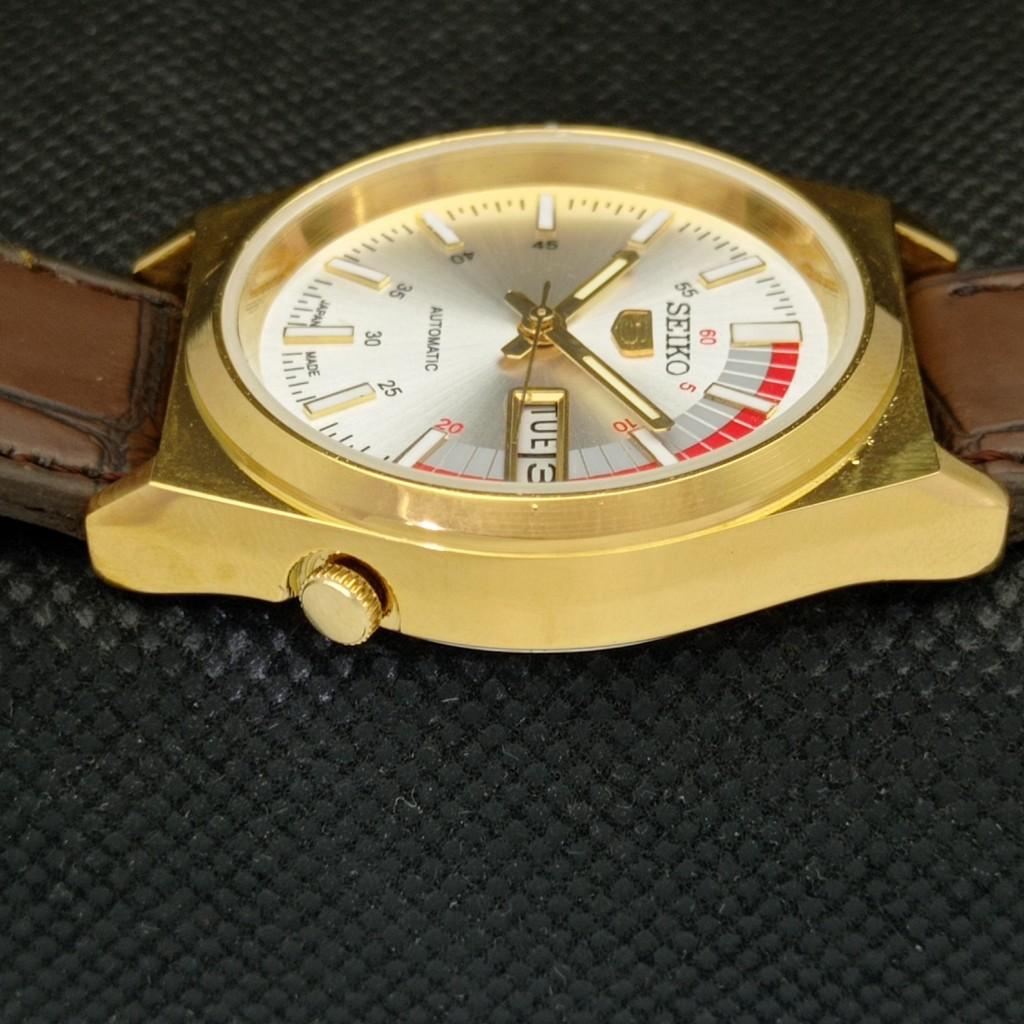 ВОССТАНОВЛЕННЫЕ ВИНТАЖНЫЕ SEIKO 5 AUTO 6309A ЯПОНИЯ МУЖСКИЕ D/D СЕРЕБРЯНЫЕ ЧАСЫ a309508-13