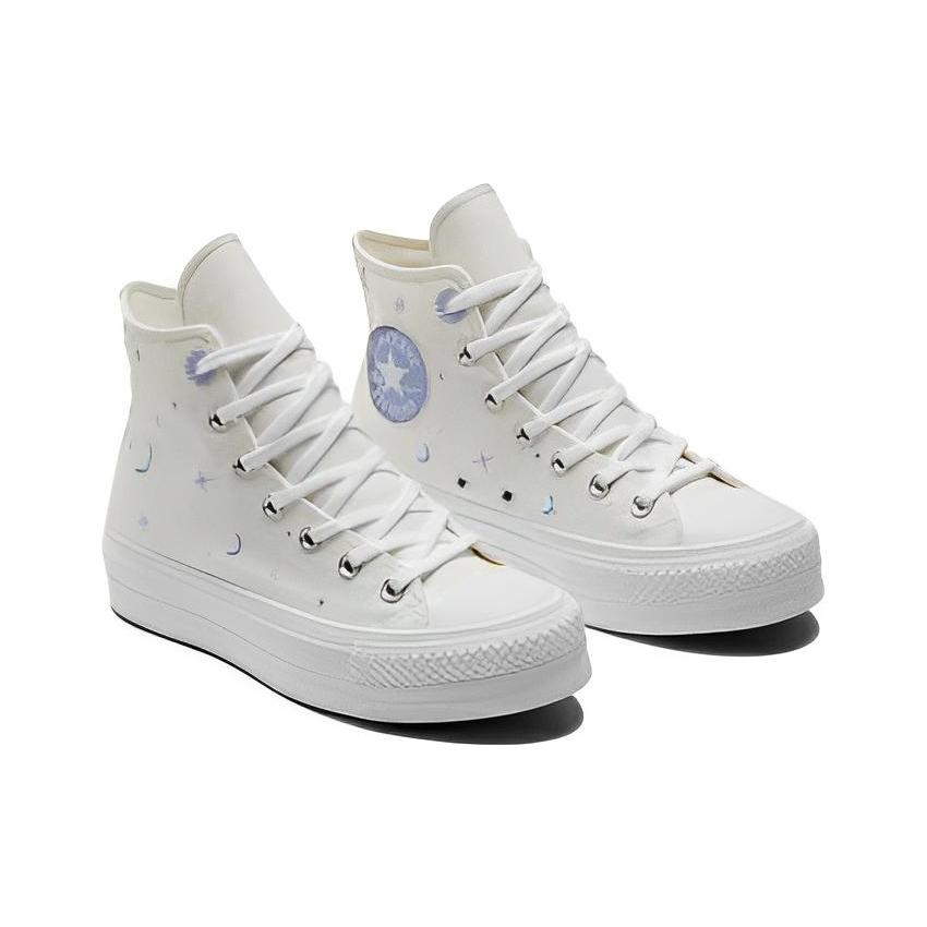 Converse Кеды Chuck Taylor All Star Lift 'Кремовый Фиолетовый' Женские A02895C