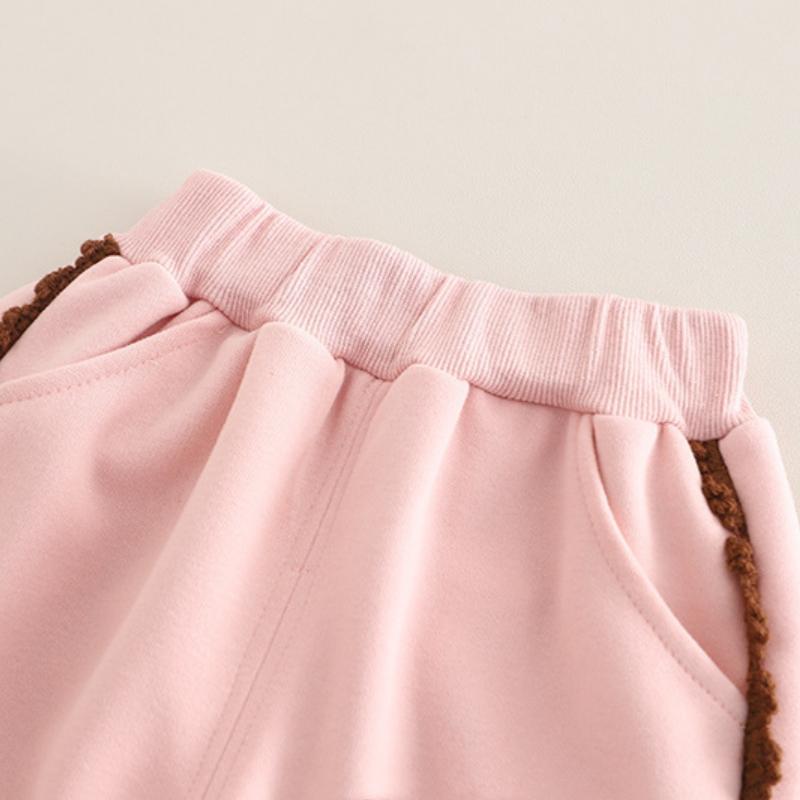Комплект из 2 предметов для девочек, весенняя детская одежда, корейский детский наряд, милый свитер с заячьими ушками и штанами, костюмы для детей от 1 до 5 лет