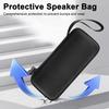 Speaker Storage Bag for Grip Shock Absorption Waterproof Anti-Fall Hard Shell Portable Bluetooth-Compatible Speaker Storage Pouch
