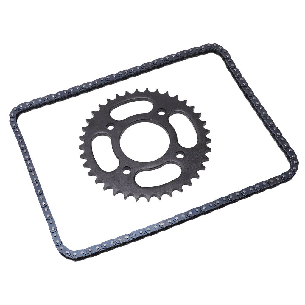 Цепь 136 звеньев 428 37T Мотоциклетная приводная цепь со звездочкой для 43cc 49cc Минимото Мопед Скутеры 2-тактный Покетбайк
