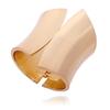 Metallic Finish Wide Cuff Bracelet Extra Wide Statement Wrist Cuff Metal Bangle  Party Wear