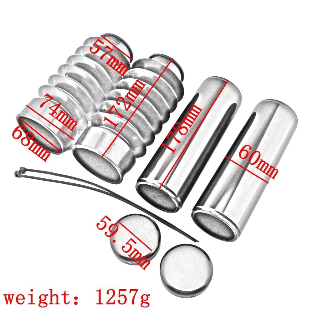 Премиальный черный комплект рукавов подвески передней вилки для Harley Breakout 2013–2017