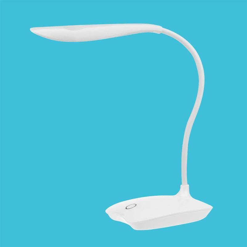 GZDL 14 LEDs Desk Lamps USB Charging Reading Light Touch 3 Mode Flexible Table Lamp with Clip