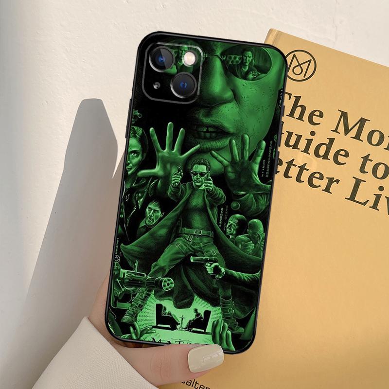 The Matrixs Matrix Dictionary Phone Case For iPhone 16 15 14 11 12 13 Pro Max 12 13 mini XR 16e 15 16 Plus Full Cover