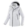 Women Men's Jacket 3 In 1 Waterproof Winter Jacket Snow Jacket Windproof Hooded with Inner Warm Fleece Coat